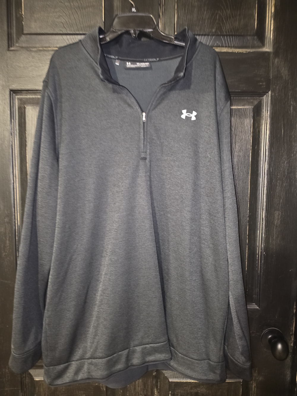 Under Armour Men's Gray Quarter-Zip Pullover 3XL